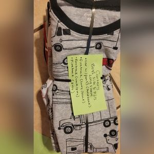 Boys 6 Carter PJ sets 4 pack